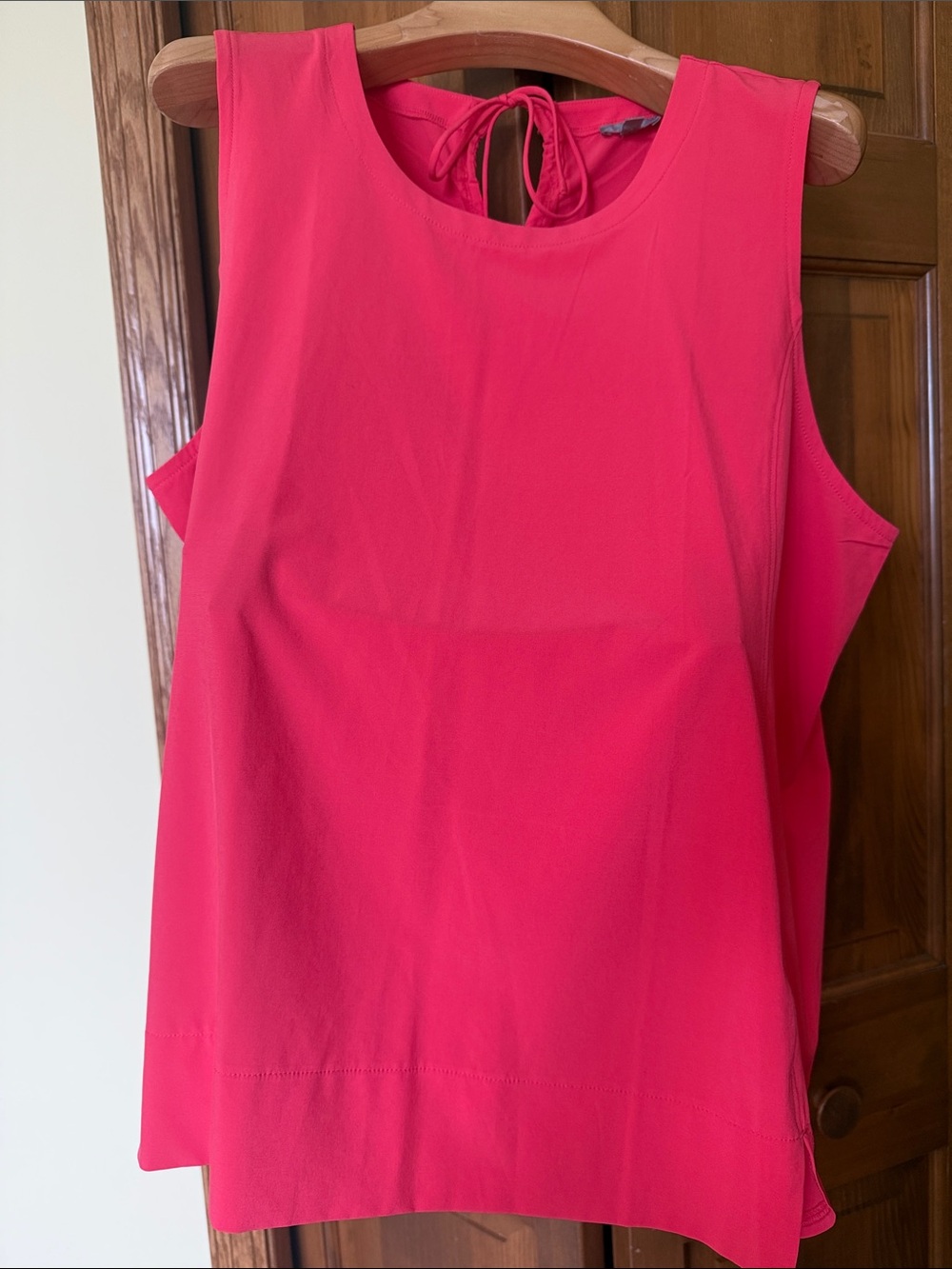 Talbots Fuchsia Tie-Back Sleeveless Camisole